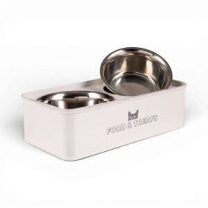 Stainless Steel Bowl Feeder (H8cm)